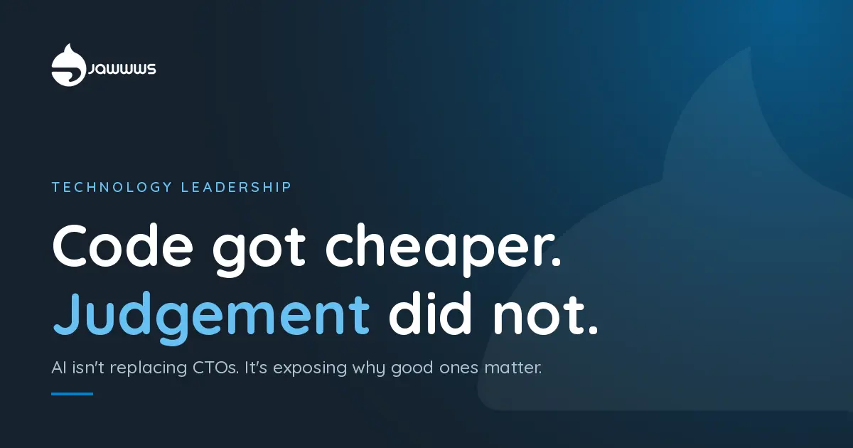 AI isn't replacing CTOs. It's exposing why good ones matter.